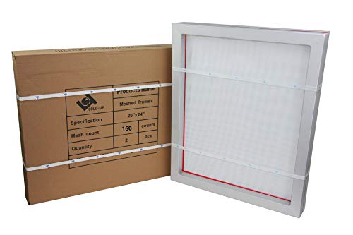 1 Aluminum+Screen+Printing+Frames+White