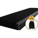 Piano Keyboard Dust Cover for 88 Keys - Piano Chord EBook Included - Made of Nylon / Spandex - Comes Complete with Built-In Bag, Elastic Cord and - Locking Clasp - Keep It Free From Dust and Dirt!