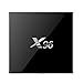 Edal X96 TV Box Android 6.0 Marshmallow Amlogic S905X 64bit Quad Core 2G 16G Ultra HD 4K 60fps VP9 HDR H.265 with WiFi DLNA HDMI 2.0A Smart Set Top Box