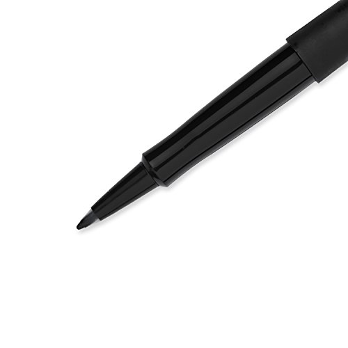 Paper Mate Flair Felt Tip Pens Medium Point Black 12 Count