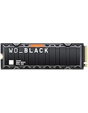WD_BLACK 1TB SN850 NVMe Internal Gaming SSD Solid State Drive with Heatsink - Works with Playstation 5, Gen4 PCIe, M.2 2280, Up to 7,000 MB/s - WDS100T1XHE