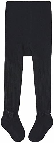 Lace Kenzola Baby Girls &amp; Toddler Girls Heart Jacquard Weave Tights / Legging Pants for Winter (12-24 months, black)