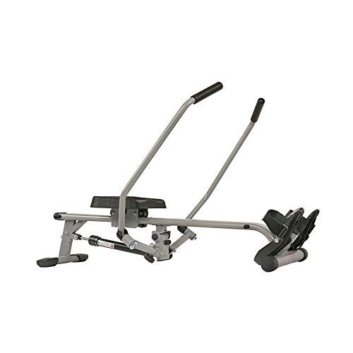 Sunny-Health-Fitness-SF-RW5639-Full-Motion-Rowing-Machine-Rower-w-350-lb-Weight-Capacity-and-LCD-Monitor