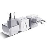 Ceptics Switzerland Travel Adapter Plug with Dual