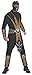 Mortal Kombat Adult Scorpion Costume And Mask, Gold/Black, Medium
