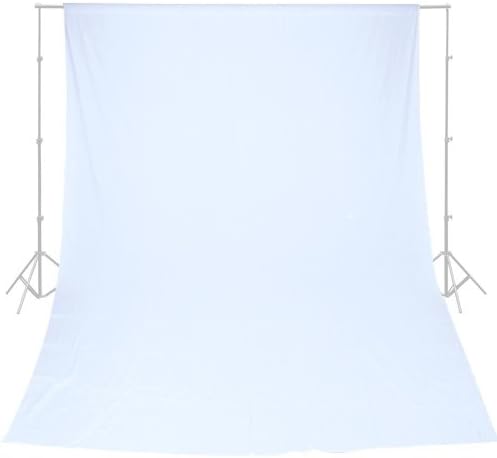 10' x 20' White Muslin Backdrop Photo Studio Photography Background 100% Cotton