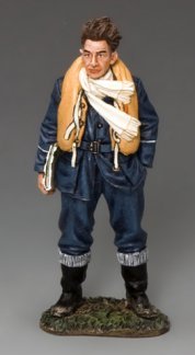 Pilot with Map - Battle of Britain - Royal Air Force - King & Country RAF061