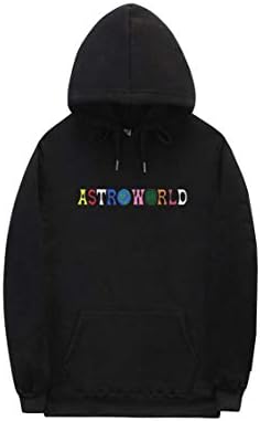 YuanDian Mens Womens Hoodies Astroworld Wish You were Here Letter Printing Fans Warm Velvet Lining Long Sleeve Hooded Sweatshirts Hip Hop Sports Casual Sweaters Jumper