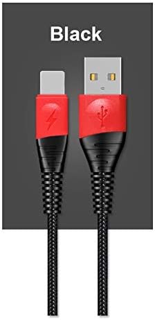 IFLASHNylon Braided Charge/Data Cable, 1FT Short Charging and Sync Cable for Apple iPhone Xs MAX/XS/XR/X / 8 Plus / 7 Plus 6S 6 Plus 5S SE 2019 2018