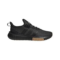 adidas Men's Kaptir 4.0 Sneaker, Black/Black/Gum, 6