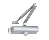 Norton Door Controls 161BFXTPN x 689 160 Series Door Closer, Cast Aluminum Body, Adjustable Size 1-4, Aluminum Finish