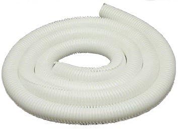 Drossbach KITBAG100 White Corrugated Tubing - Split Loom 1" x 5'
