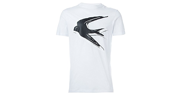 MCQ ALEXANDER MCQUEEN swallow print T 