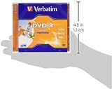Verbatim DVD-R 4.7GB 16x Speed Wide Inkjet Printable 1 Pack view 3