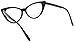 OWL Cateye Sunglasses for Women Classic Vintage High Pointed Winged Retro Design