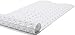 TIKE SMART Extra-Long Non-Slip Bathtub & Shower Mat 39”x16” (Smooth/Non-Textured Tubs Only) Safe, Clean, Machine-Washable, Superior Grip&Drainage, Vinyl, Opaque White