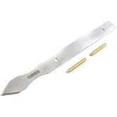 Narex Unhandled Dual Bevel Marking Knife Kit with Finger Indents Stainless Steel Blade (0.030" Thick Blade)