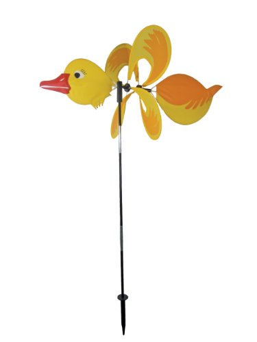 In the Breeze Momma Duck Windee Wheelz Garden Spinner