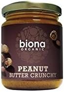 (8 PACK) - Biona Peanut Butter - Crunchy Salted| 250 g |8 PACK - SUPER SAVER - SAVE MONEY