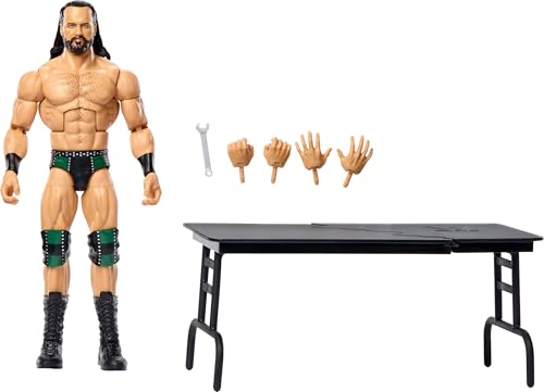 Mattel WWE Elite Action Figure & Accessories, Series #123 Set, 6-inch Collectib…