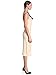 MSBASIC Women's Adjustable Spaghetti Straps Long Cami Slip Dress (Medium, Nude)