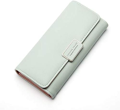 Victory RoyalLadies and Women's Wallet and Clutches Handbag | Pista Green Hand Purse | Genuine PU Faux Leather | Coin Credit Card Holder | Phone Pocket Zipper | Small Secure Gift for Women and Girls