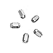 20pcs Silver Bulge Lug Nuts - Metric 12x1.5 Threads - Conical Cone Taper Acorn Seat Closed End - 1.4 inch Length - Installs with 19mm or 3/4 inch Hex Socket