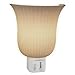 Westek 71042 Pleated Sconce Decorative Nite Lites, White