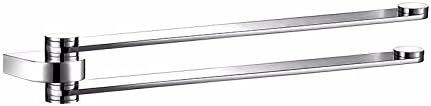 lzzfw The bathrooms are all copper fold double bar towel rack bath towel gantry rotation activities and towel rail
