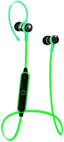Creazy Wireless Bluetooth Sports Stereo Headset Headphone Earphone For Smart Phone (Green)