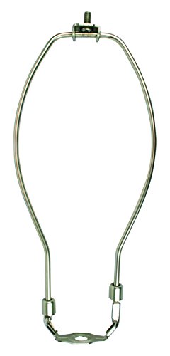 "Jandorf 60125 Harp, 10"" Long Brushed Pewter", Brown