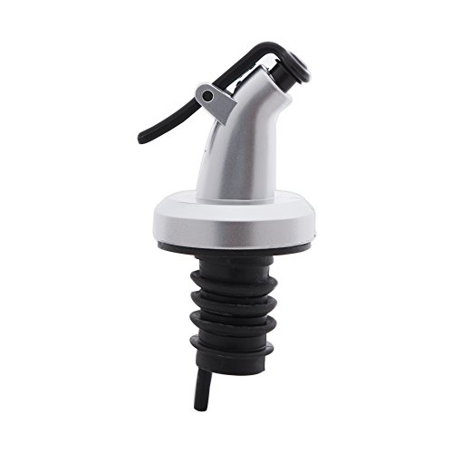 E-Living Set of 2 Oil & Vinegar Cruets with Cork Stoppers - Can be used for Liquids, Sauces, Oils and More, Dishwasher Safe and BPA Free