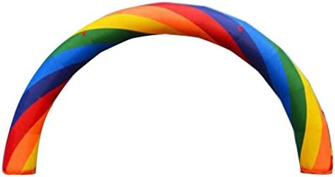 BMGIANT New Inflatable Rainbow Arch without Fan 8M