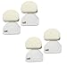 Mutsrd ZLZH 4 Pack Filter Replacement Fit Shark Rocket Professional Upright Vacuums,for Shark Rocket NV450 NV451 NV472 NV480 NV482 NV480 & NV450 Replacement Foam & Felt Filter Kits Part #XFF450