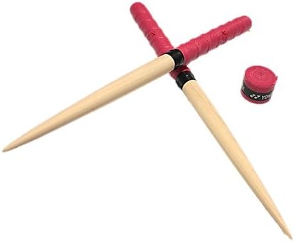 Amazon Co Jp ノーブランド品 太鼓の達人 マイバチ ロールダブルストローク専用設計モデル 替グリップセット レッド ホビー