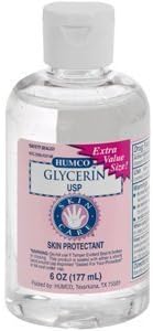 glycerin skin products