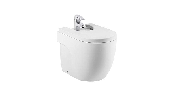 Roca A357247000 - Bidé de porcelana compacto: Amazon.es ...