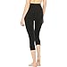 Alo Yoga Women's High Waist Airbrush Capri, Black, Medium
