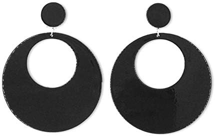 Ole Ole Flamenco Earrings Acetate White large Spanish earrings for women