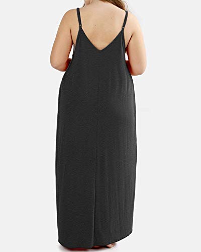 plus size spaghetti strap summer dresses