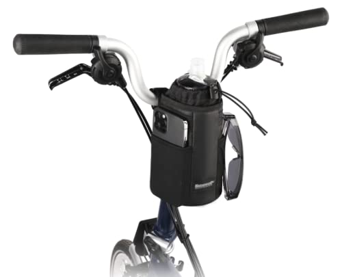 London Craftwork Water Resistant Stem Bag/Bottle Holder for Brompton