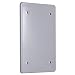 1-Gang Weatherproof Cover, Plastic, Blank, Gray primary