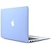 iDOO Matte Rubber Coated Soft Touch Plastic Hard Case for MacBook Air 13 inch Model A1369 and A1466 Serenity