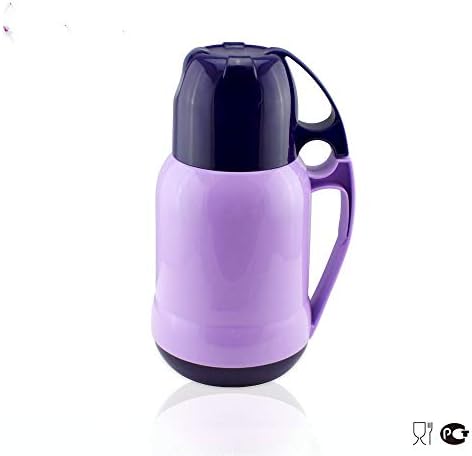 UACEER Cup Vacuum Bottle 1000ml (35 oz) Double Glass Lining Thermos with Cup Large Capacity