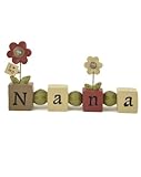 Bead Block Resin Decorative Word Sign (Nana)