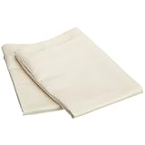1000 Thread Count Premium Egyptian Cotton, Single Ply, King 2-Piece Pillowcase Set, Solid, Ivory