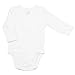 Baby Side Snap Bodysuit Set, Long Sleeve Cotton Boy Girl Kimono Onesie, 4 Pack