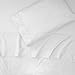 Linen Home 100% Cotton Percale Pillowcases Queen Size, White, 2 Pieces of Pillow Case, Crisp and Cool Strong Bed Linen, 20 inches X 30 inches