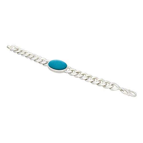 Jewelkaricom-Salman-Khan-Being-Human-Bracelet-Silver-Plated-and-Turquoise-Strand-Bracelet-for-Men-Silver