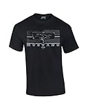 Ford T-Shirt Mustang Grill Legend Honeycomb Grill and Emblem